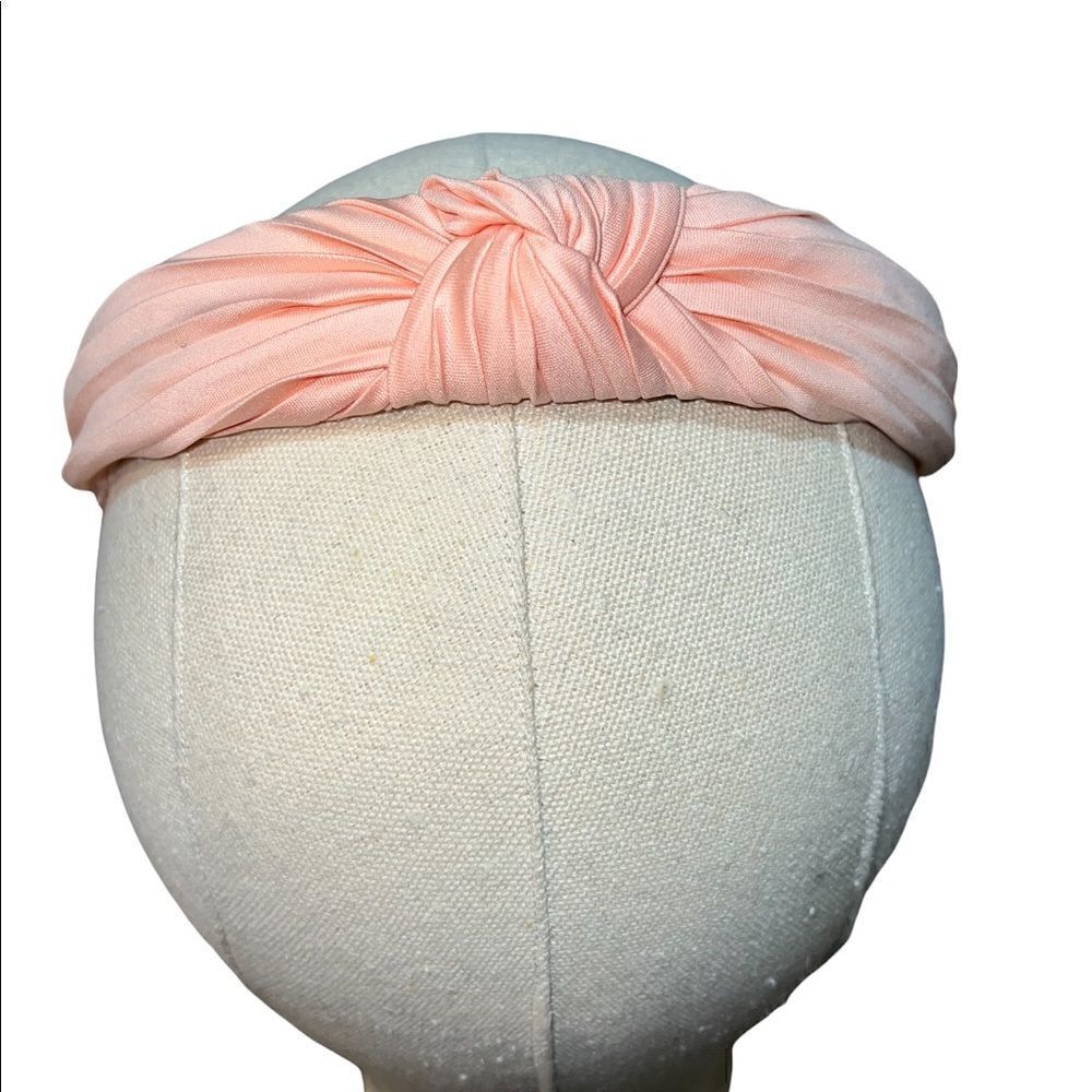 Cara New York Pink Fabric Knotted Headband One Size New